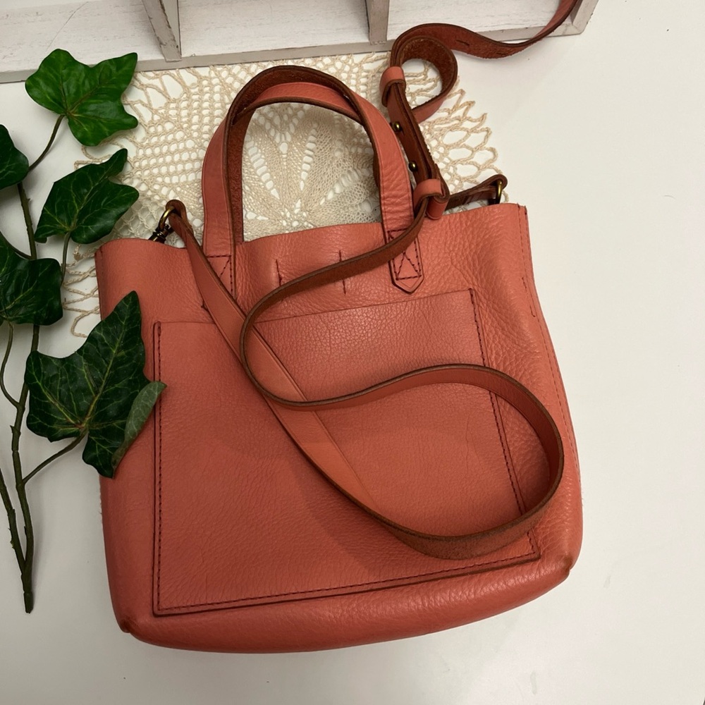 Madewell‎ All Leather Mini Tote Bag